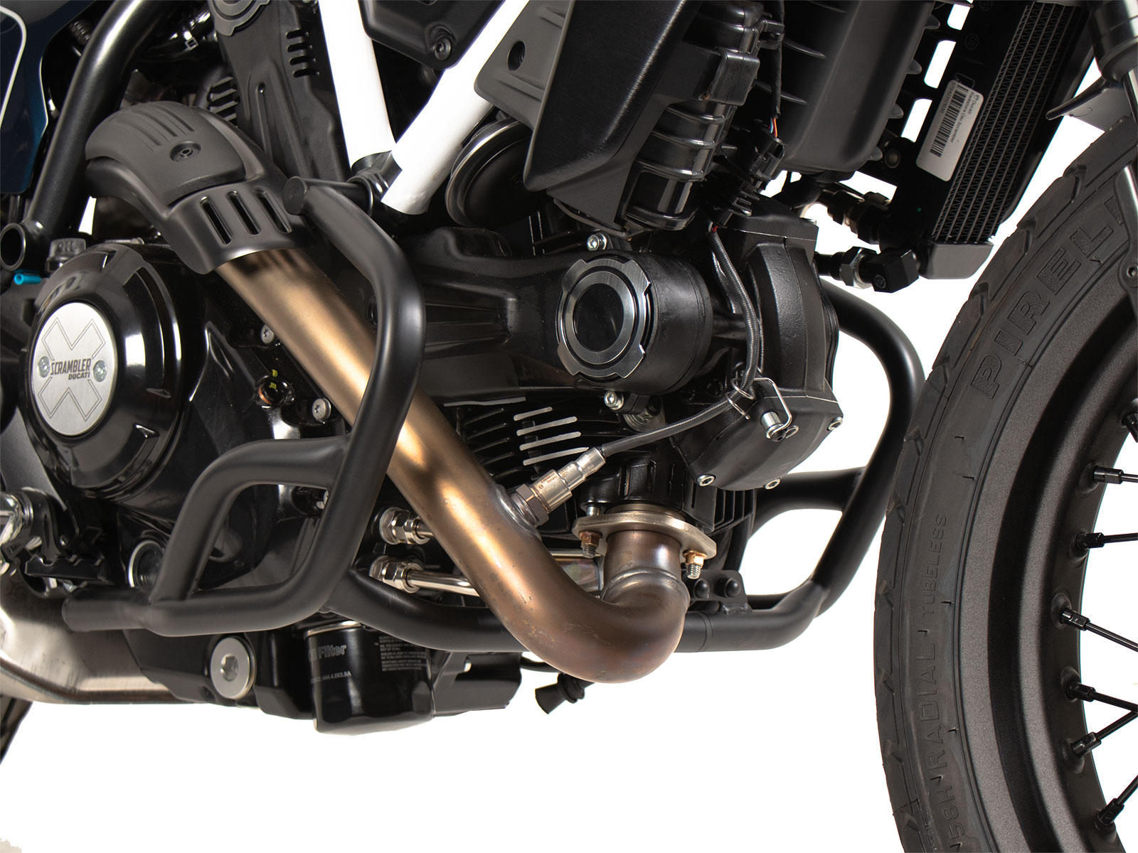 Black Engine Guard for Ducati Scrambler 800