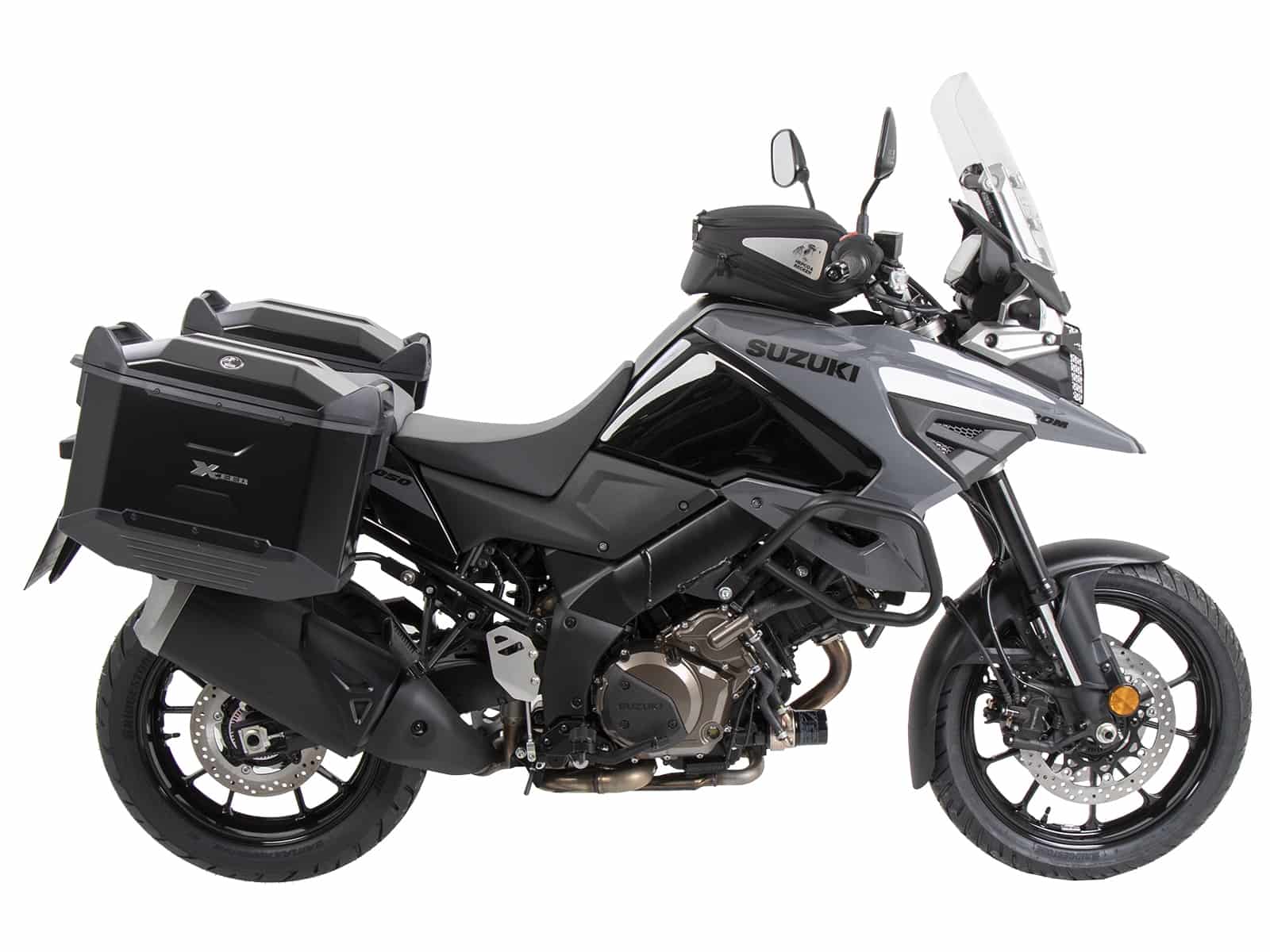 Sidecarrier permanent mounted black for Suzuki V-Strom 1050/XT (2020-2022)