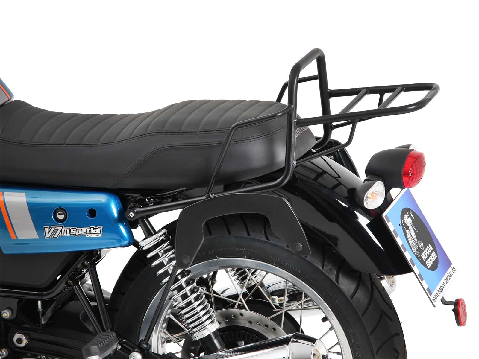 C-Bow sidecarrier chrome Moto Guzzi V7 III Carbon/Milano/Rough