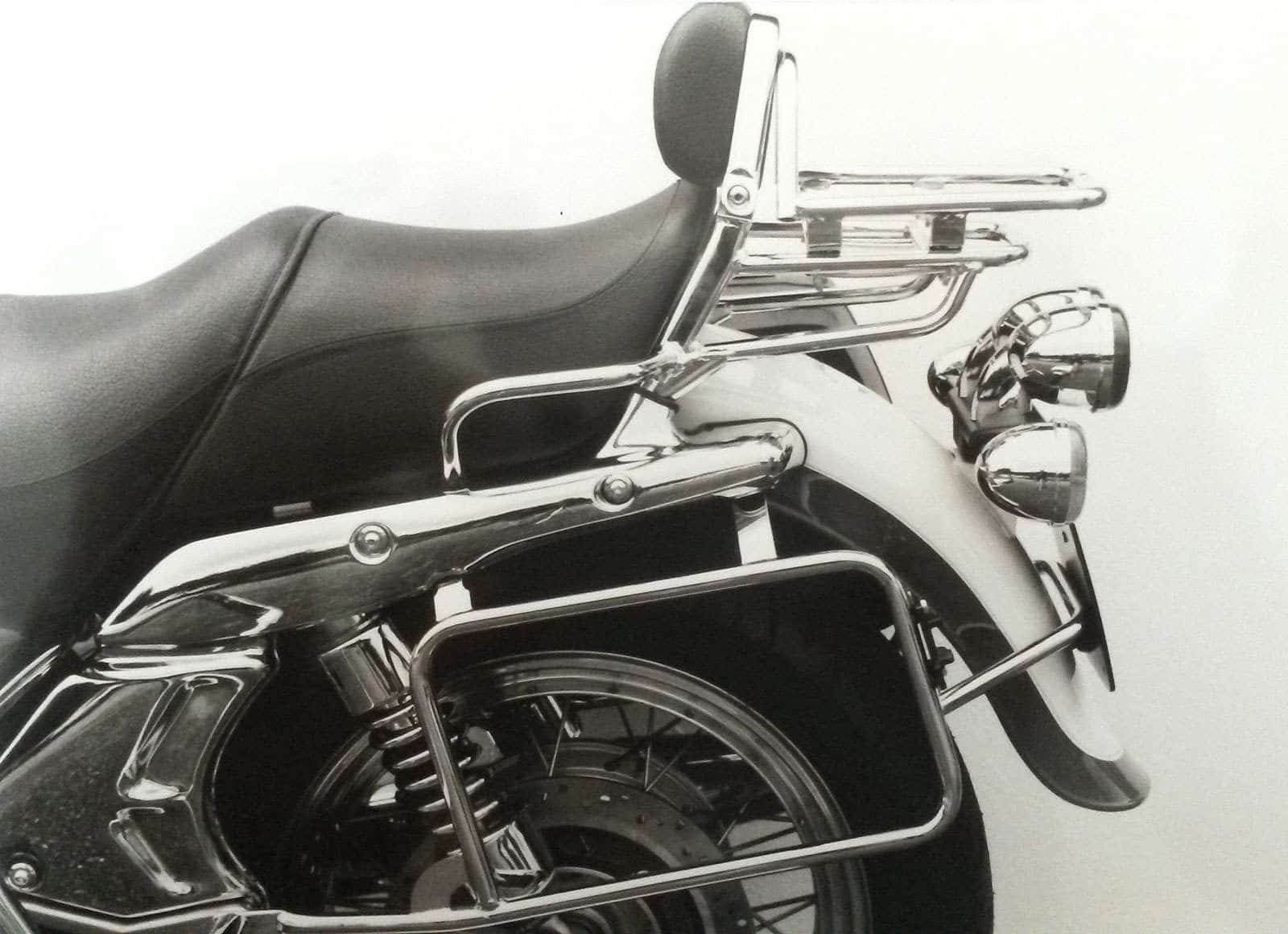 新作続 ユーロダイレクトHepco Becker サイドキャリア クローム Moto Guzzi California III 1988- 