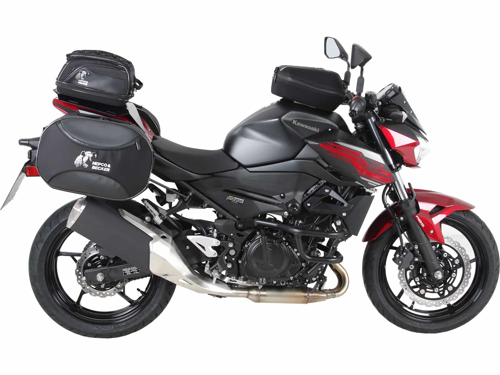 C-Bow sidecarrier black for Kawasaki Z 400 (2019-)