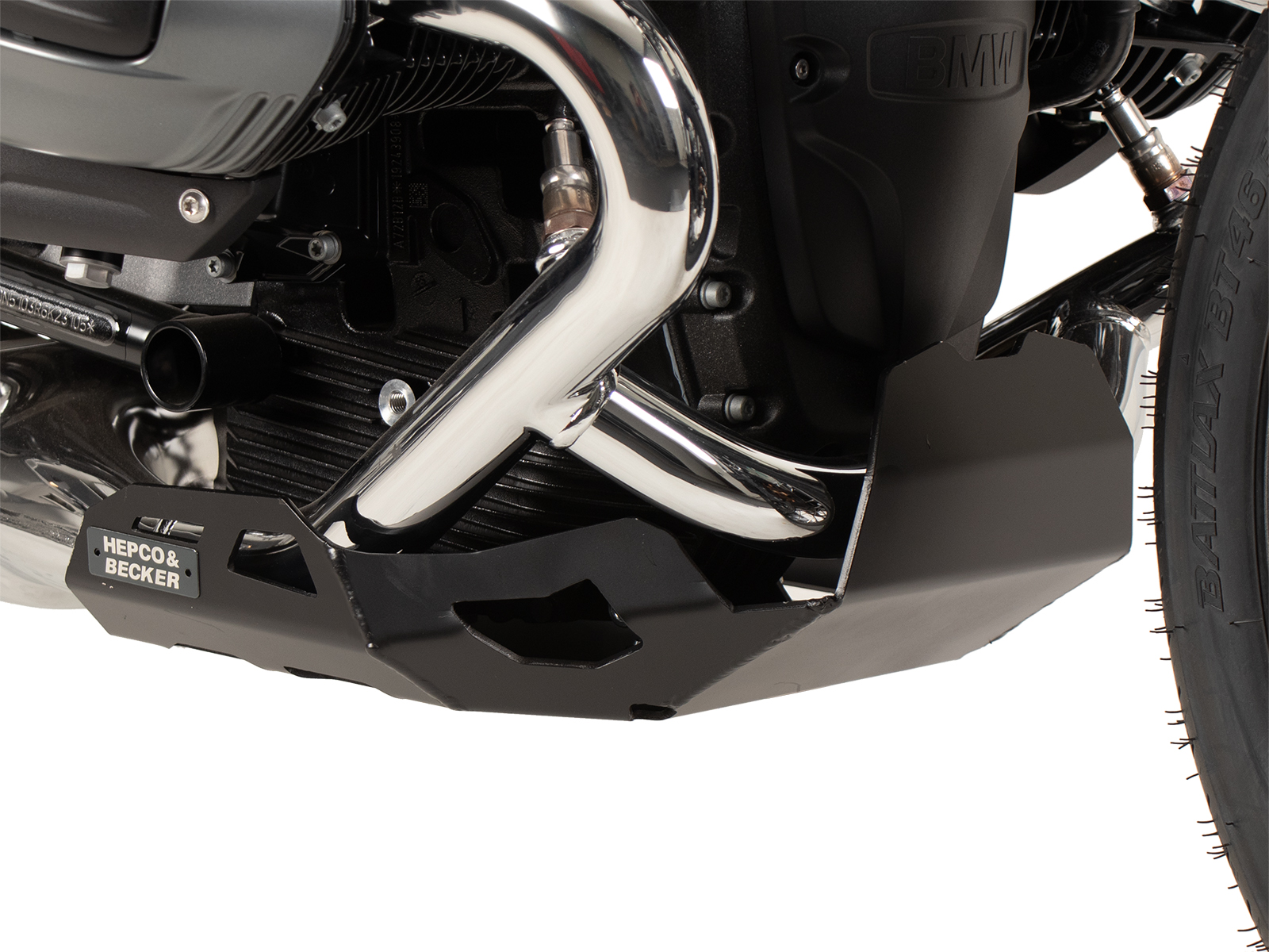 Engine protection plate black for BMW R 12 (2024-)