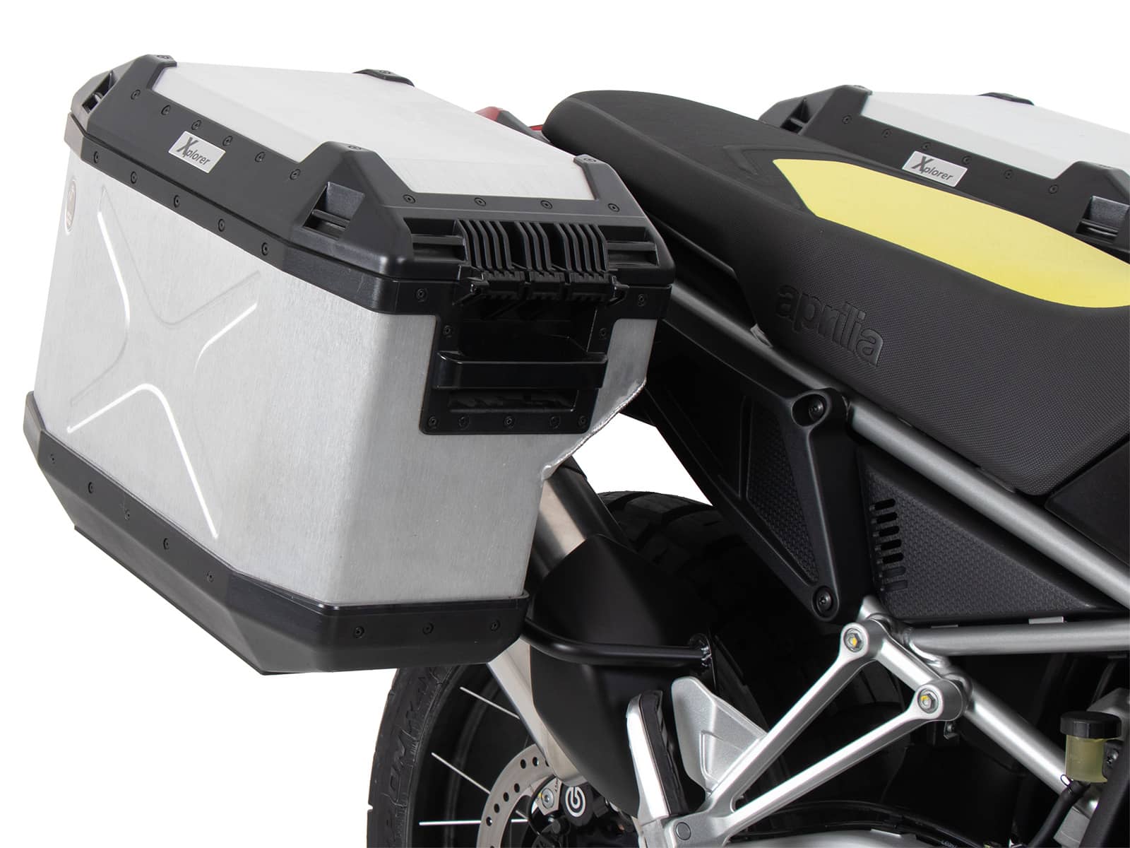 Porte-bagages arrière compatible avec Aprilia Tuareg 660 22-23 support top  case SLP ✓ Achetez maintenant !