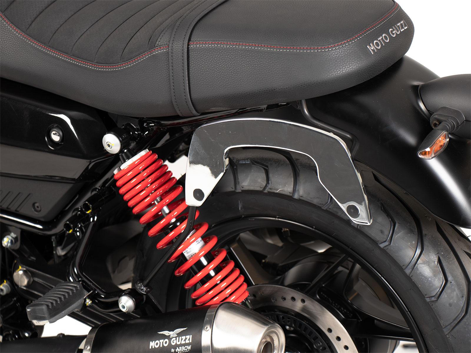 C-Bow Seitenträger chrom für Moto Guzzi V7 Stone Special edition ...