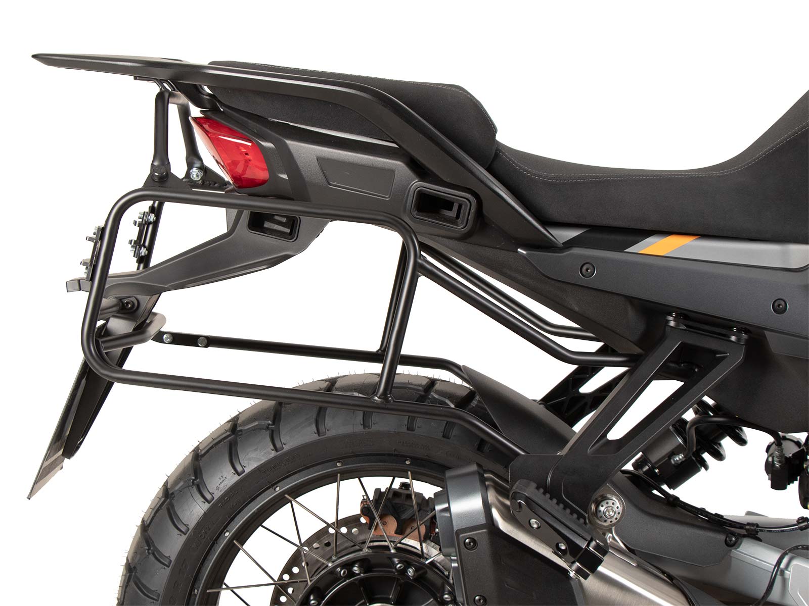 Sidecarrier permanent mounted black for Moto Guzzi Stelvio (2024-)