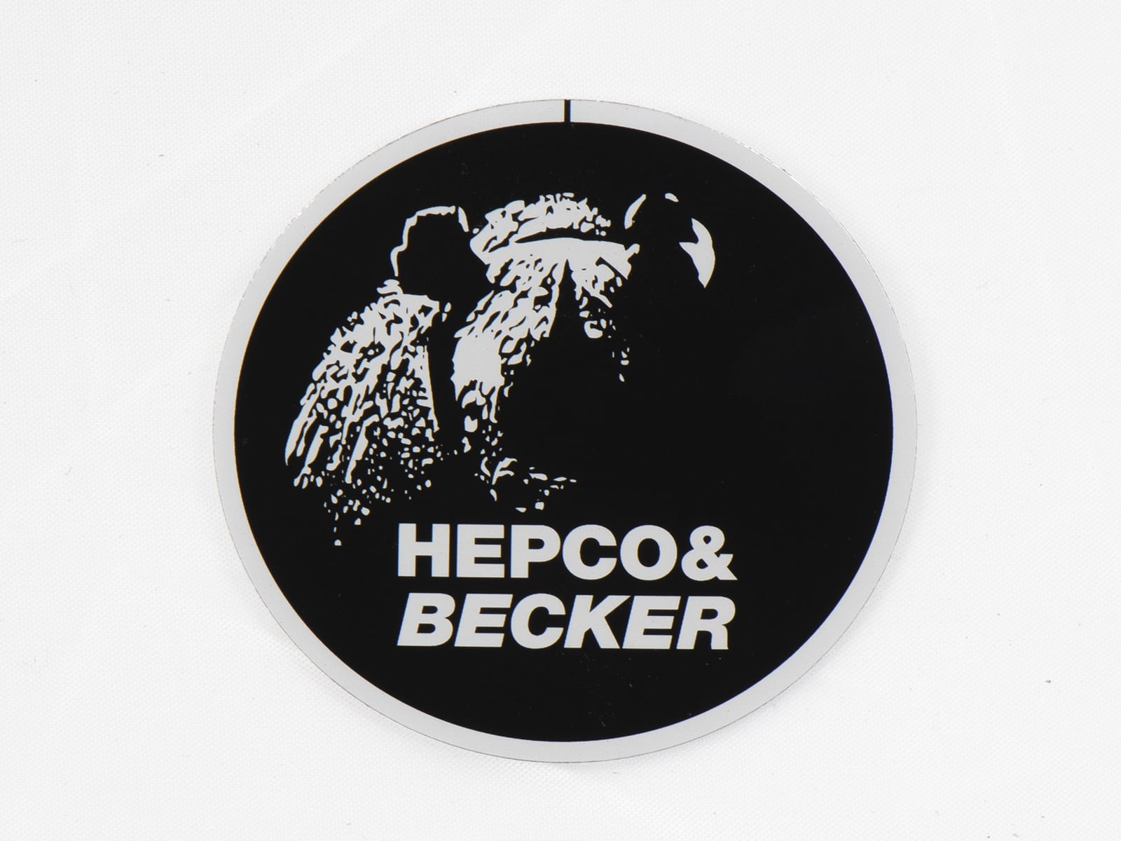 Hepco & Becker Logo Aufkleber 60mm für Junior Seitenkoffer / Topcase 55