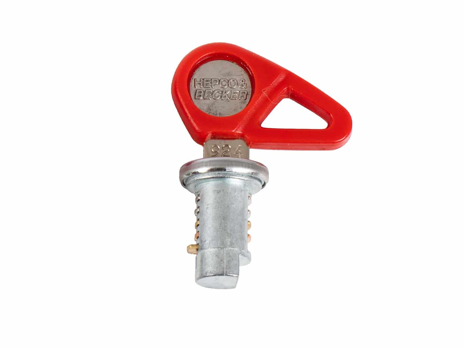 Key and cylinder for Hepco&Becker cases&bags - order replacement parts